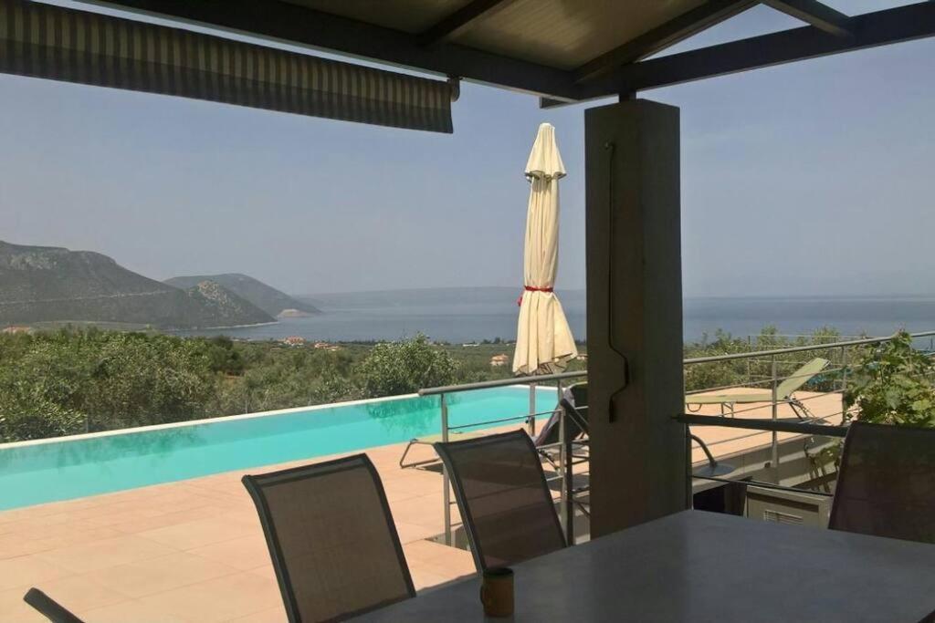 Panoramic View Summerhouse Loukissia Exterior foto